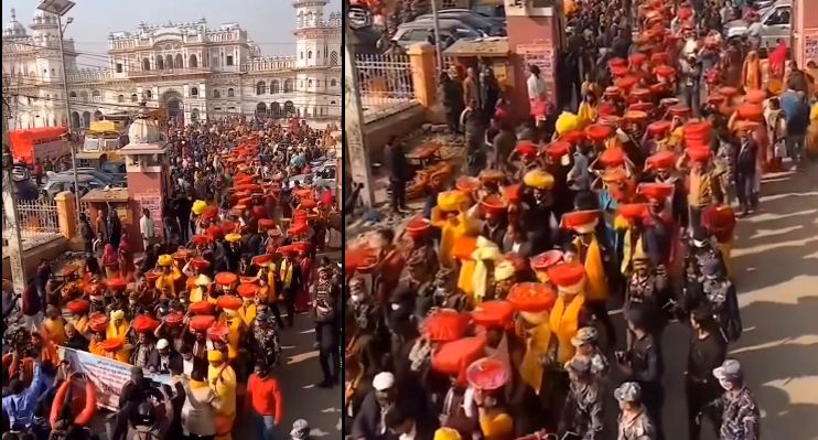 ಮಿಥಿಲೆಯ ಮಗಳು ಅಯೋಧ್ಯೆಯ ಸೊಸೆ: ಜಾನಕಿಗಾಗಿ ನೇಪಾಳದಿಂದ ದಿಬ್ಬಣ ಸಹಿತ ಮದುವೆಯ ಉಡುಗೊರೆ | Ayodhya Ram Mandir